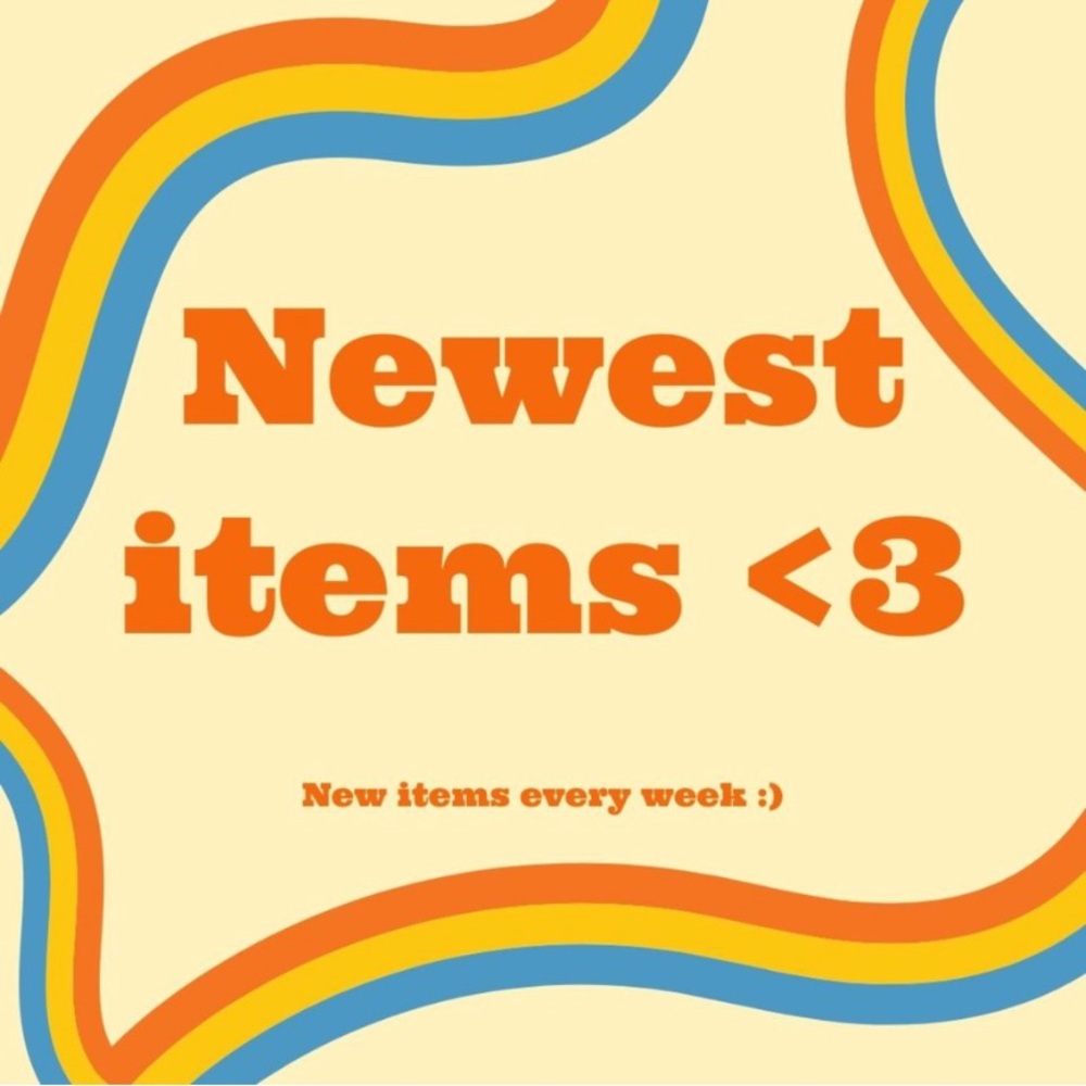 New items items every week :)